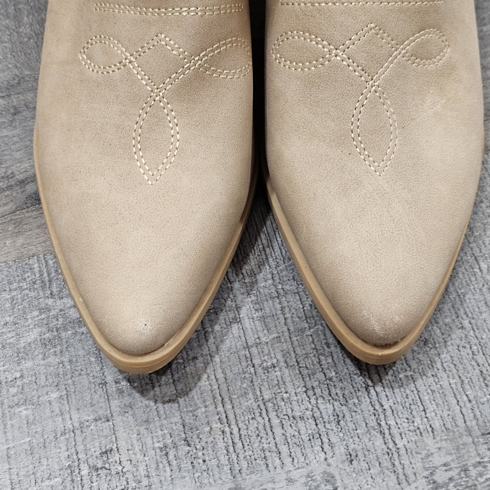 Rachel Zoe Rocky western Cowboy pull on Boots new - Picture 7 of 7